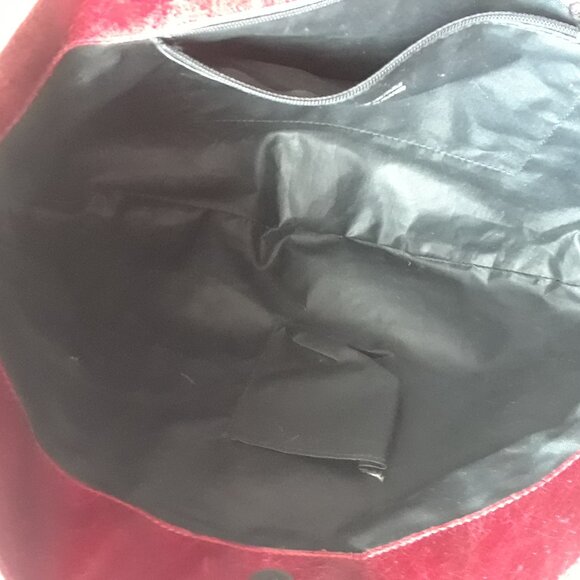 Vintage Va A Paris Red Leather Top Handle Bag - Picture 15 of 15